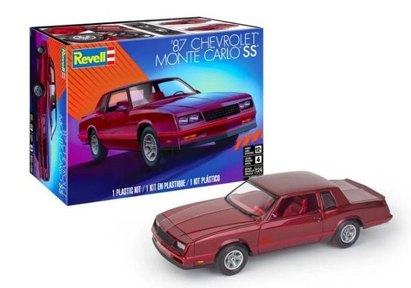 REVELL : REF : 14587 ? : 1:24 : US : CHEVROLET : '87 Monte-Carlo SS (1970-1973)