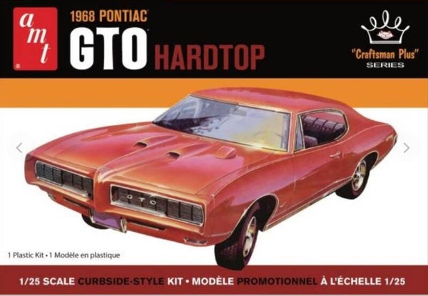 AMT : REF : AMT 1411M : 1:25 : US : PONTIAC (GENERAL MOTORS) : GTO (Hardtop) (1968) (Craftsmans plus Series)