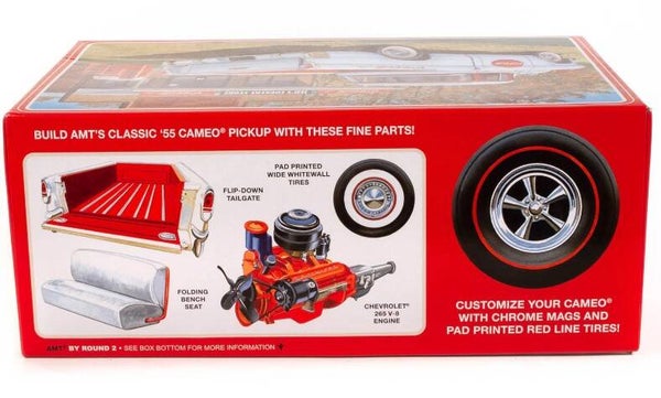 AMT : REF : AMT 1094M : 1:25 : US : CHEVROLET : Chevy Cameo Pickup (Coca-Cola) (1955) (+ bonus)