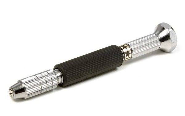 TAMIYA : REF : 74112 : TOOL / OUTILLAGE : Fine Pin Vise S (0,1-3,2 mm) / Micro-Mandrin de Précision S (0,1-3,2 mm)