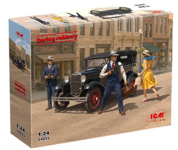 ICM : REF : 24055 : 1:24 : US : Daring Robbery (1920's and 1930's Scene with Fig)