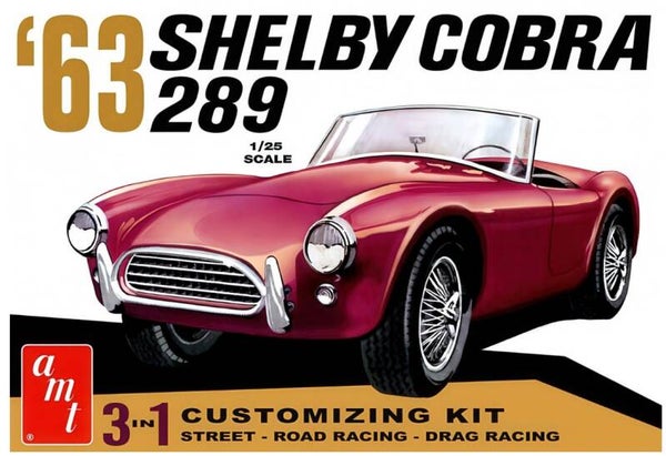 AMT : REF : AMT 1319 : 1:25 : US (UK) : AC-SHELBY : Cobra 289 (1962-1966)