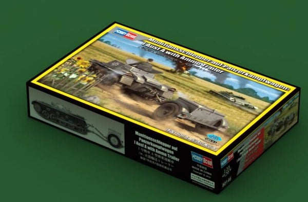 HOBBY BOSS : REF : 80146 : 1:35 : German Munitionsschlepper auf Panzerkampfwagen I Ausf A (with Ammo Trailer (Remorque de Munitions montée sur ...))
