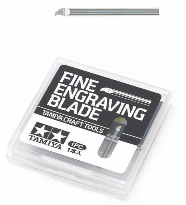 TAMIYA : REF : 74138 : TOOL / OUTILLAGE : Fine Engraving Blade (0.5mm) / Pointe à Graver (0,5mm)