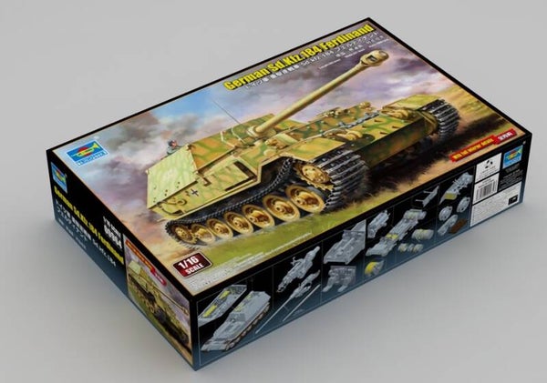 TRUMPETER : REF : 00964 : 1:16 ! : German Sd.Kfz.184 (Tank Destroyer) ("Ferdinand")