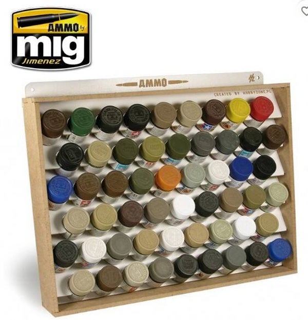 AMMO BY MIG J. : REF : A.MIG-8014 : ORGANIZER : Tamiya / Gunze AMMO Storage System
