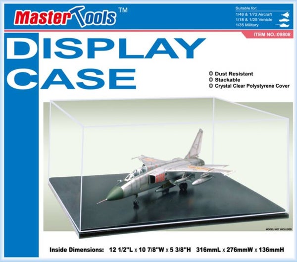 MASTER TOOLS (Trumpeter) : REF : 09808 : DISPLAY CASE (VITRINE) : 316 x 276 x 136 mm