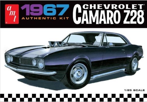 AMT : REF : AMT 1309 : 1:25 : US : CHEVROLET : Camaro Z28 (1967)