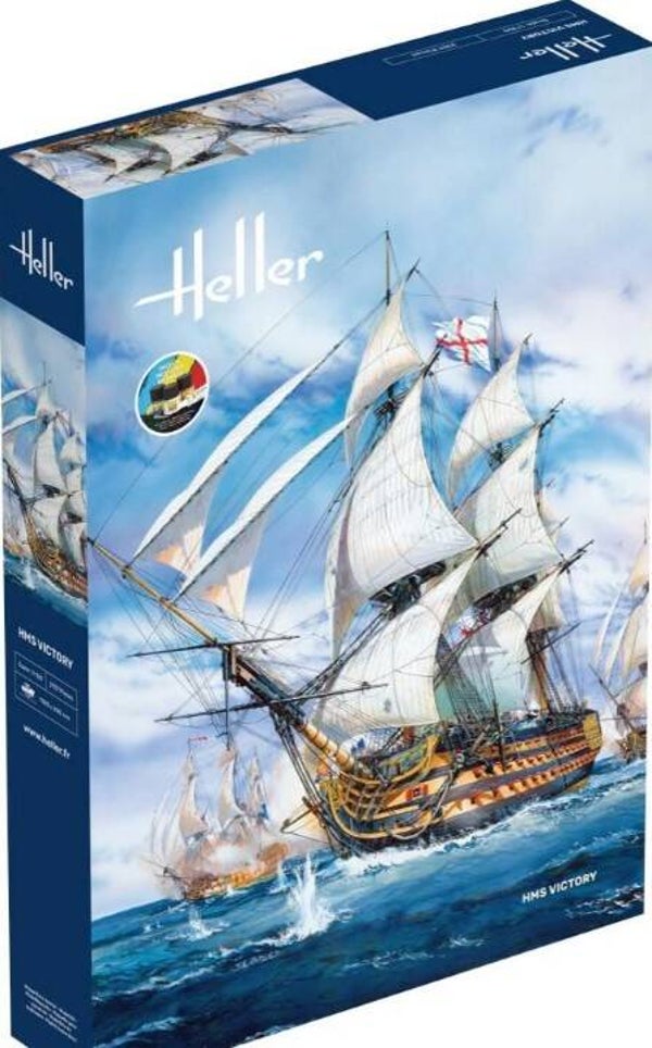 HELLER : REF : 58897 : 1:100 : UK (Royal Navy) : HMS Victory (1759-...) (STARTER KIT)