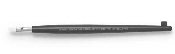 TAMIYA : REF : 87230 : BRUSH / PINCEAU : HG II SERIE : Rounded Flat / Arrondi Plat (Medium)