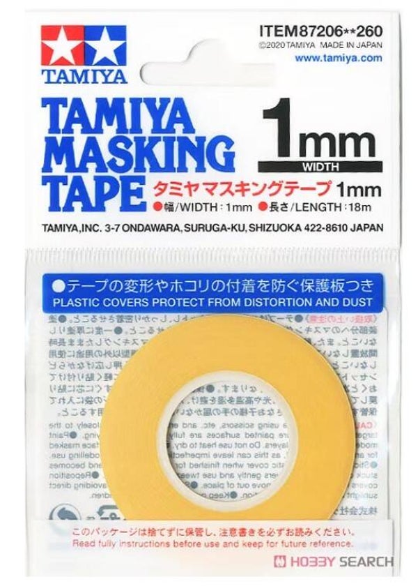TAMIYA : REF : 87206 : ACCESSORY : Masking Tape / Bande Cache (1mm)