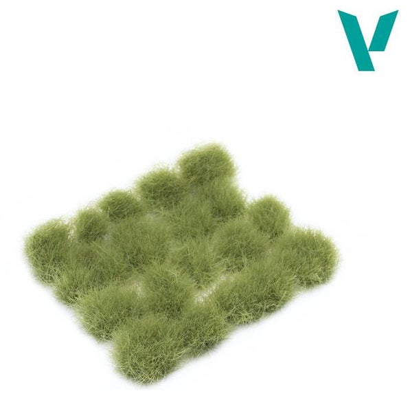VALLEJO : REF : SC426 : 1:35 : FOR DIORAMA : SCENERY : PLANT / TREE : Wild Tuft – Light Green