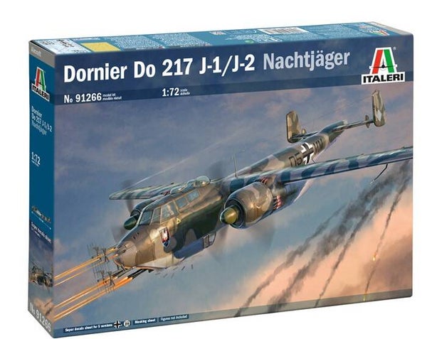 ITALERI : REF : 91266 : 1:72 : AIRCRAFT KIT : German Dornier : DO 217 J1/J2 ("Nachtjäger / Nighthunters")