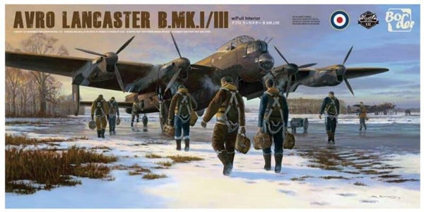 BORDER MODEL : REF : BF 010 : 1/32 : UK (RAF) : AVRO : Lancaster B Mk.I / III (With Full Interior) (2021 VERSION)
