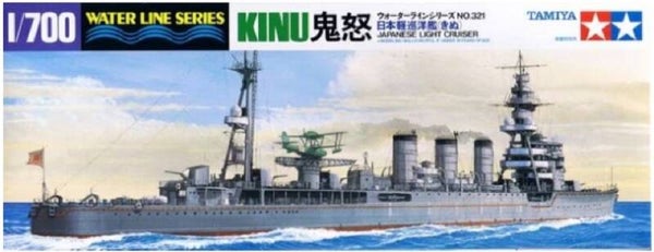 TAMIYA : REF : 31321 : 1:700 : WATER LINE SERIES : Japan : Kinu (Light Cruiser / Croiseur Léger)