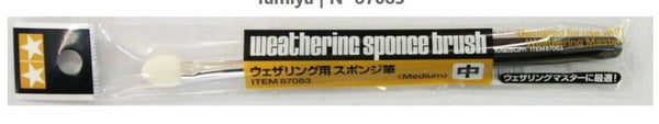 TAMIYA : REF : 87083 : BRUSH / PINCEAU : Weathering Sponge / Pinceau Eponge (Medium)