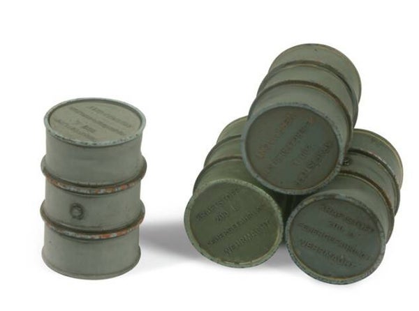 VALLEJO : REF : VALSC205 : 1:35 : German Wehrmacht Fuel Drums
