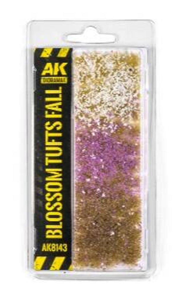 AK INTERACTIVE : REF : AK8143 : FOR DIORAMA : VEGETATION : BLOSSOM TUFTS FALL / TOUFFES DE FLEURS