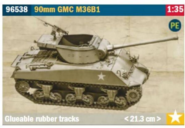 ITALERI : REF : 96538 : 1:35 : US : GMC M36B1 (Tank Destroyer)
