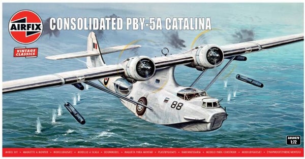 AIRFIX : REF : A05007V : 1:72 : Vintage Classics Series : US : CONSOLIDATED : PBY-5A Catalina