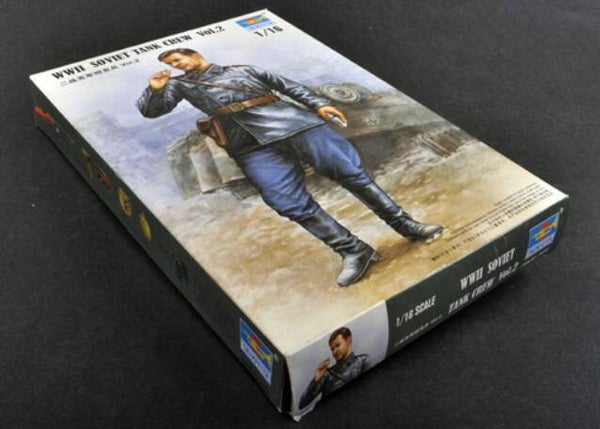 TRUMPETER : REF : 00702 : 1:16 ! FIG : Russian : Soviet Tank Crew Vol.2 (WWII)