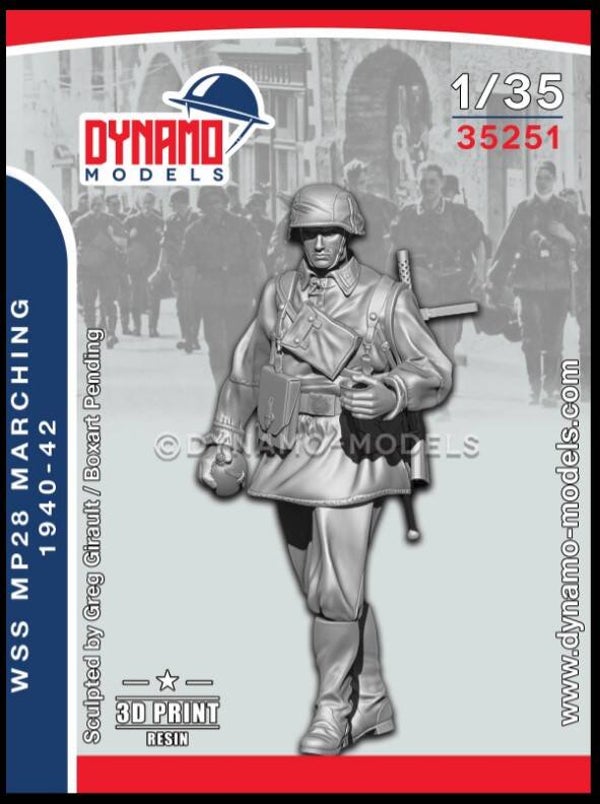 DYNAMO MODELS : REF : DYM-35251 : 1:35 : FIG : German : WSS MP28 Marching (1940-42)