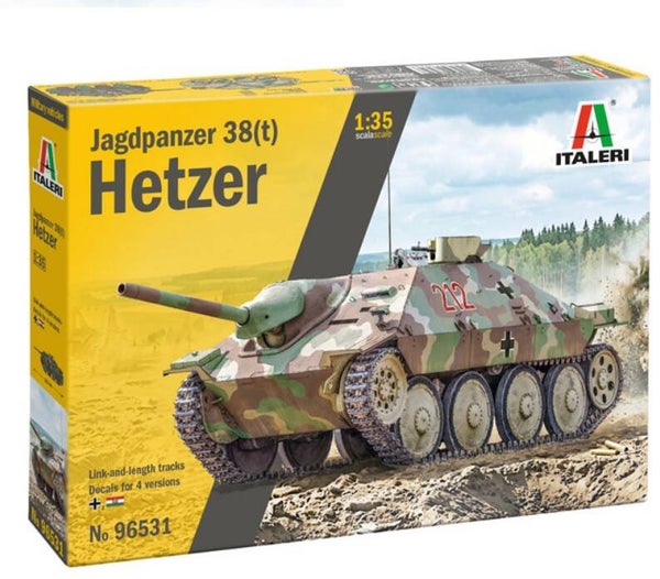 ITALERI : REF : 96531 : 1:35 : German JAGDPANZER 38(T) ("Hetzer")