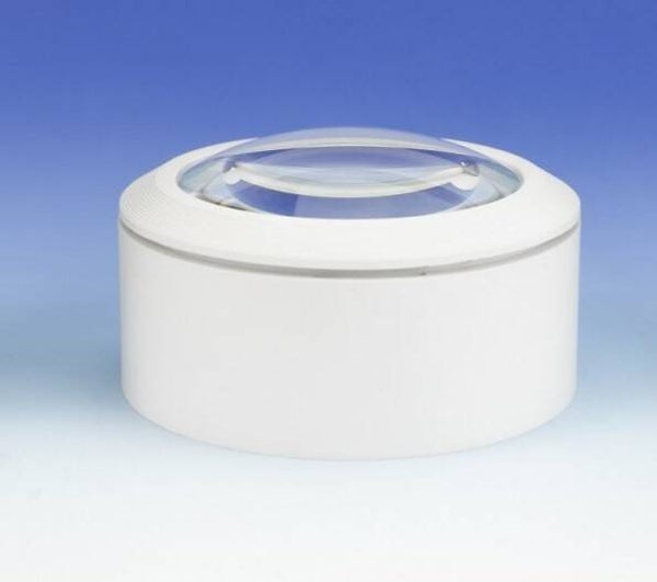 SHESTO : (LIGHTCRAFT) : REF : LC1875: HANDHELD MAGNIFIER (LOUPE PORTATIVE) : LED Dome Magnifier / Loupe à Dôme LED