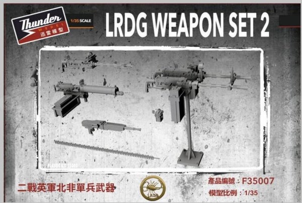 THUNDER MODEL : REF : F35007 : 1:35 : UK : LRDG Weapon (Set N 2)