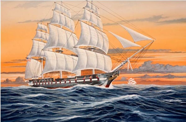 REVELL : REF 05607 : 1:96 : US : USS Constitution (250 Years U.S. Navy / Sail 2025) (1794)