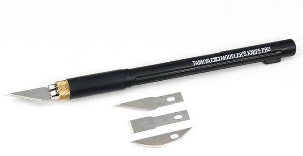 TAMIYA : REF : 74098 : TOOL / OUTILLAGE : Modeler's Knife Pro / Couteau de Modélisme Pro