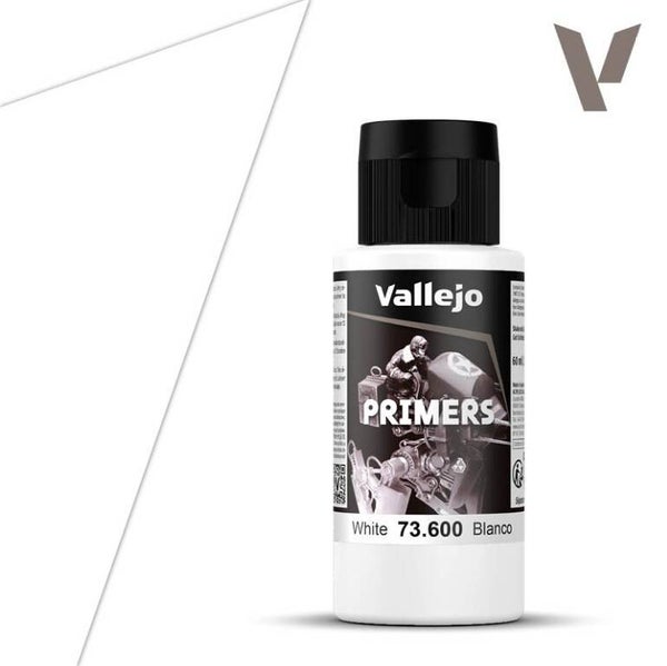 VALLEJO : REF : 73600 : PRIMER : White / Blanc (60 ml)