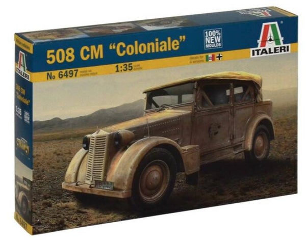 ITALERI : REF : 6497 : 1:35 : ITALY : FIAT : 508 CM “Coloniale”
