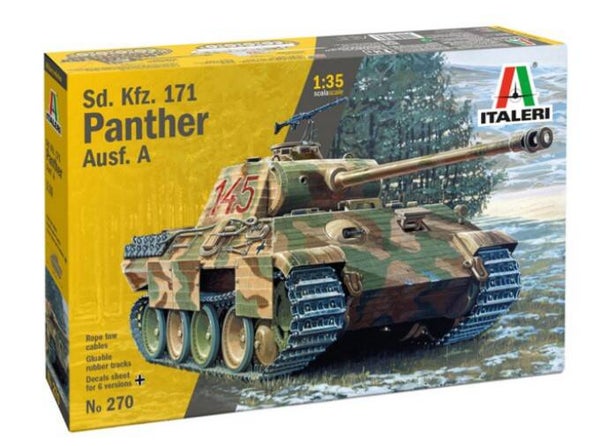 ITALERI : REF : 270 : 1:35 : German Sd.Kfz.171 Panther Ausf. A