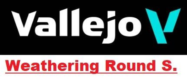 VALLEJO : BRUSH : REF : VARIOUS : WEATHERING ROUND SERIE : Weathering Round Synthetic Brush (S - M - L)