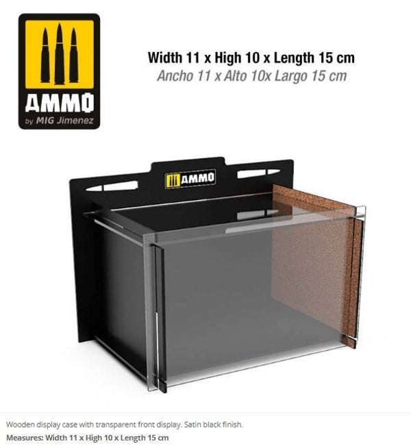 AMMO BY MIG J. : REF : A.MIG-8886 : MODULAR SYSTEM WORKSHOP SERIE : Display Case Small