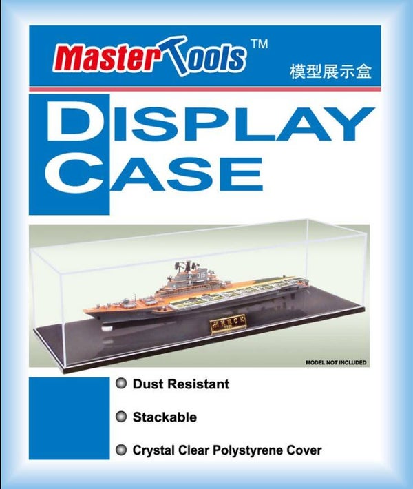 MASTER TOOLS (Trumpeter) : REF : 09801 : DISPLAY CASE (VITRINE) : 501 x 149 x 116 mm