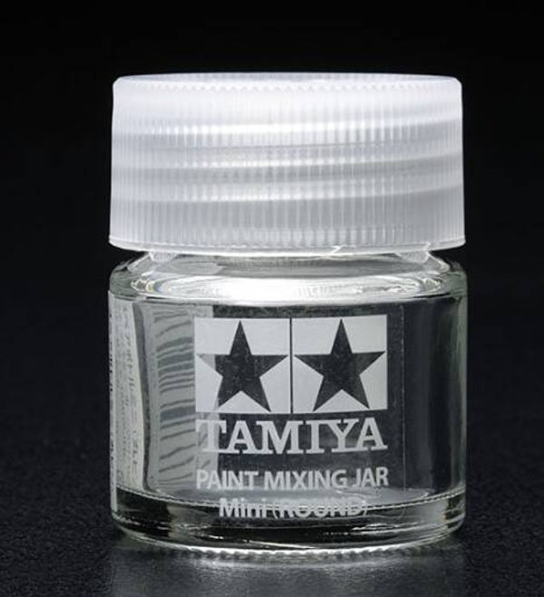 TAMIYA : REF : 81044 : TOOL / OUTILLAGE : Paint Mixing Jar Mini (Square) / Pot Mélangeur de Peinture Mini (Carré) (46 ML)