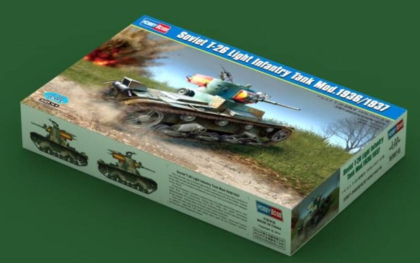 HOBBY BOSS : REF : 83810 : 1:35 : SOVIET : T-26 (Light Infantry Tank) (Model 1936 / 1937)