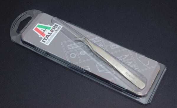 ITALERI : REF : 50813 : TOOLS : Curved Precision Tweezer / Pince de précision Courbée