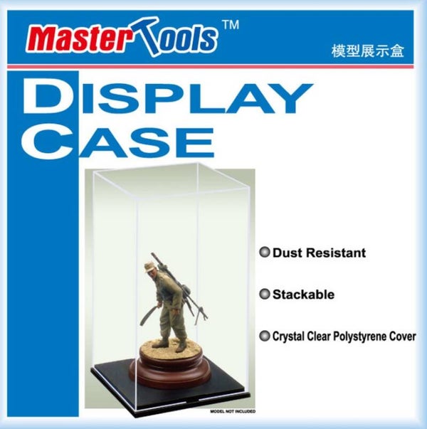 MASTER TOOLS (Trumpeter) : REF : 09807 : DISPLAY CASE (VITRINE) : 117 x 117 x 206 mm