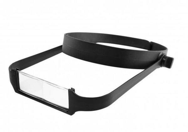 SHESTO : (MODELCRAFT) : REF : POP1763 : HEADBAND MAGNIFIER (LOUPE SERRE-TETE) : Slimline with 4 Lenses / Ligne Mince avec 4 Lentilles