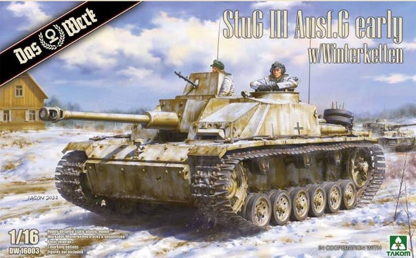 DAS WERK : REF : DW16003 : 1:16 ! : German StuG III Ausf. G Early (With Winterketten)