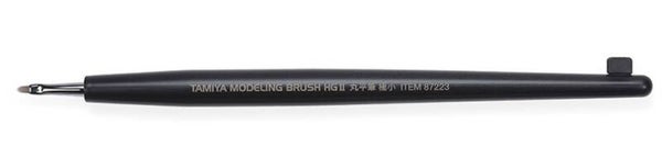 TAMIYA : REF : 87223 : BRUSH / PINCEAU : HG II SERIE : Rounded Flat / Arrondi Plat (Extra Small)