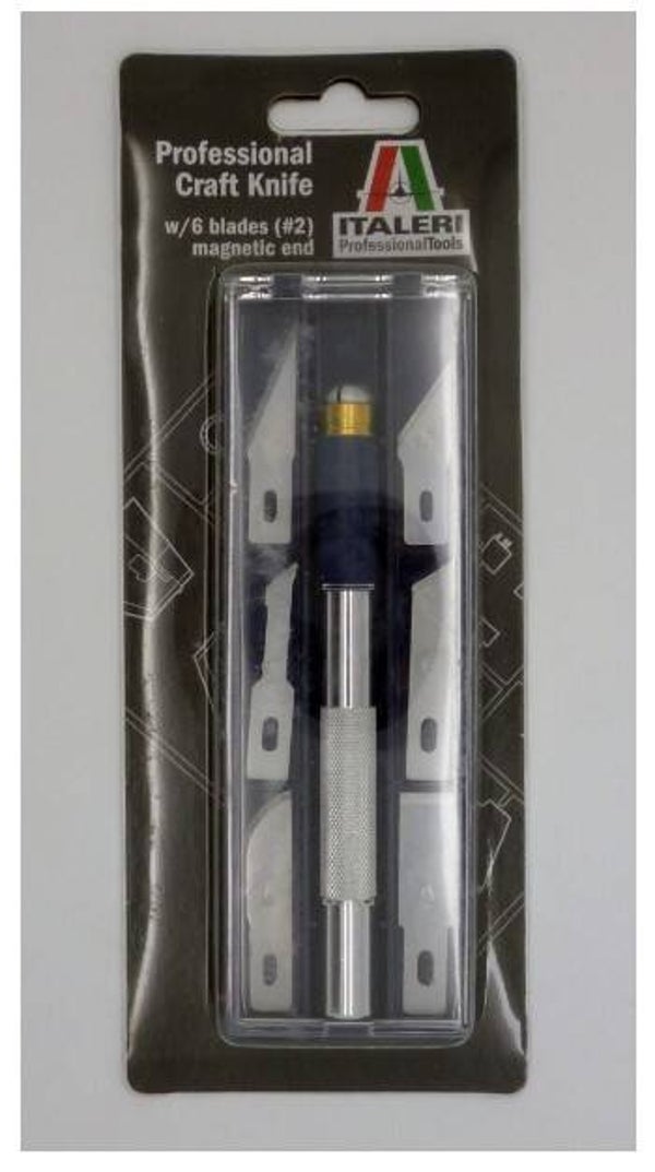 ITALERI : REF : 50822 : TOOLS : Professional Craft Knife with 6 Blades #2