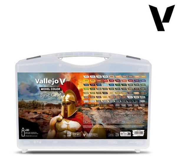 VALLEJO : REF : VAL70252 : MODEL COLOR SERIE : BASIC CASE (BOITE DE BASE) : 80