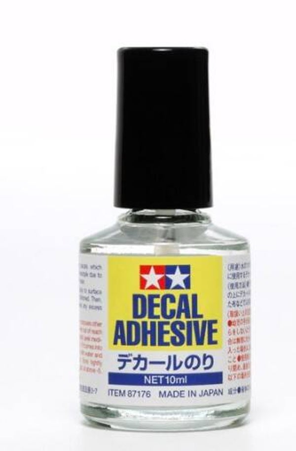 TAMIYA : REF : 87176 : AUXILIARY : Decal Adhesive / Adhésif Pour Décalcomanies (10 ML)