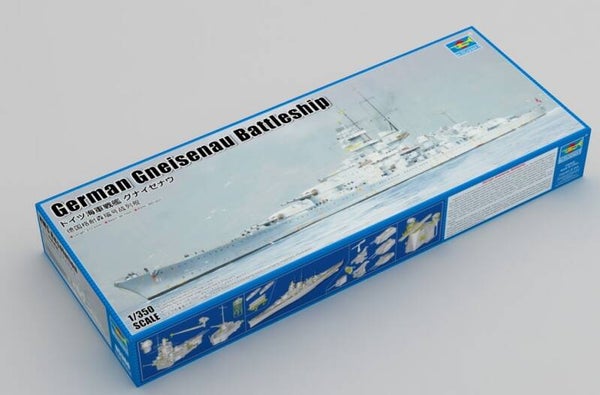 TRUMPETER : REF : 05360 : 1:350 : German : Gneisenau (Battleship / Battlecruiser - Cuirassier / Croiseur de Bataille)
