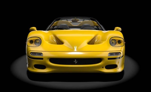 POCHER : REF : HK63 : 1 : 8 : ITALY : FERRARI : F50 (Giallo Modena) (1995-1997)