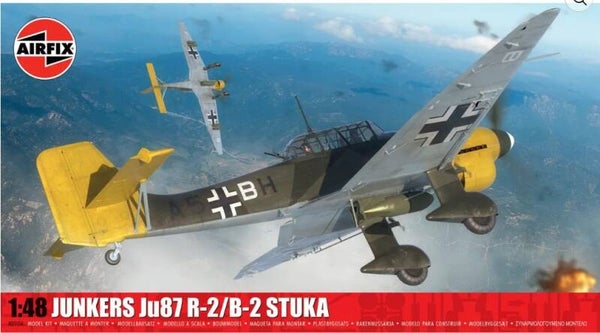 AIRFIX : REF : A07115A : 1:48 : German Junkers : Ju87 R-2/B-2 ("Stuka")